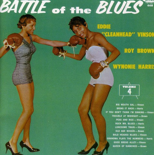 the album cover for Vinson & Harris - Battle of the Blues