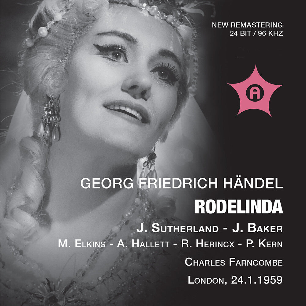 the album cover for G Handel F - Rodelinda