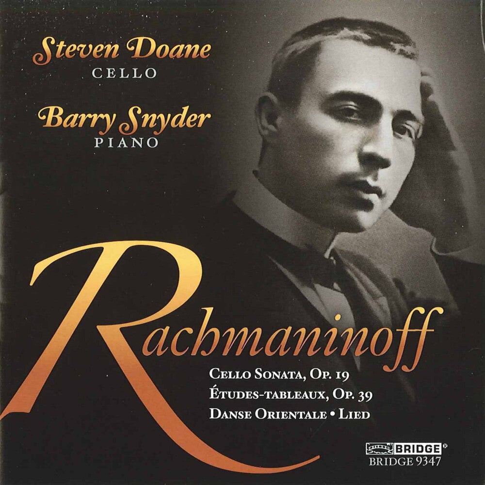 the album cover for Steven Doane - Works for Cello