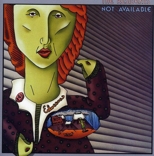 the album cover for The Residents - Not Available
