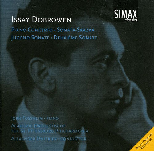 the album cover for Jørn Fossheim - Piano Concerto / Jugend-Sonata / Sonata-Skazka