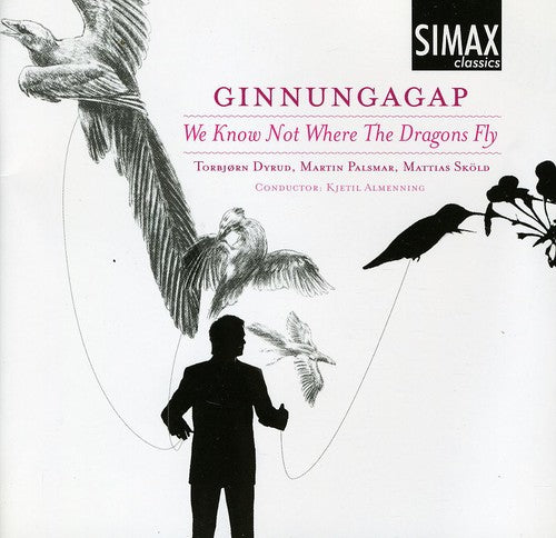 the album cover for Ginnungagap - We Know Not Where the Dragons Fly / Lovesongs