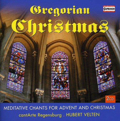 the album cover for Hubert Velten - Gregorian Christmas