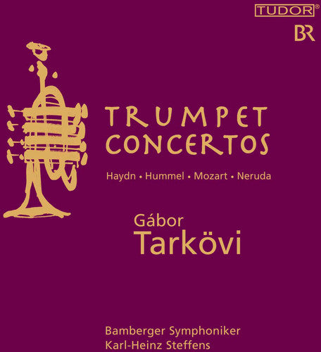 the album cover for Gabor Tarkovi - Trumpet Concertos