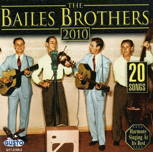 the album cover for Bailes Brothers - 20 Songs