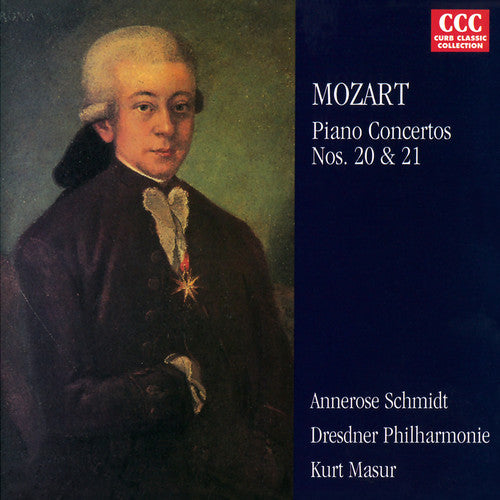 the album cover for Mozart / Schmidt - Piano Concertos
