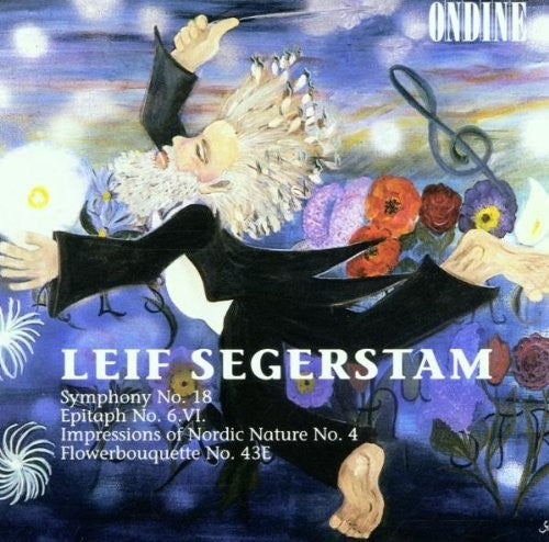 the album cover for Segerstam - Symphony 18