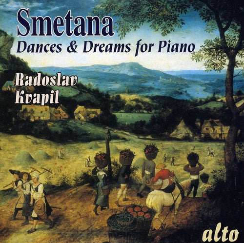 the album cover for Radoslav Kvapil - Dances & Dreams for Piano