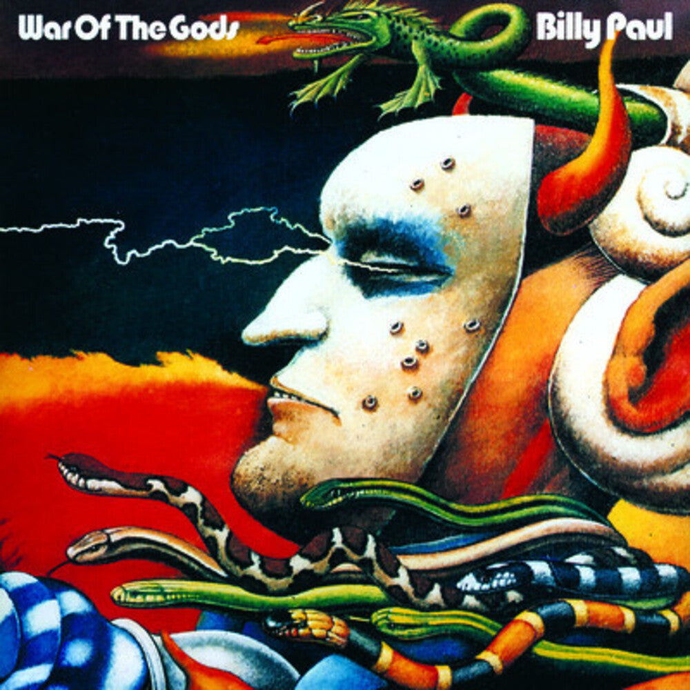 the album cover for Billy Paul - War of the Gods