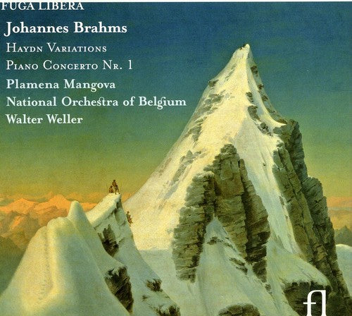 the album cover for Walter Weller - Haydn Variations & Piano Concerto 1