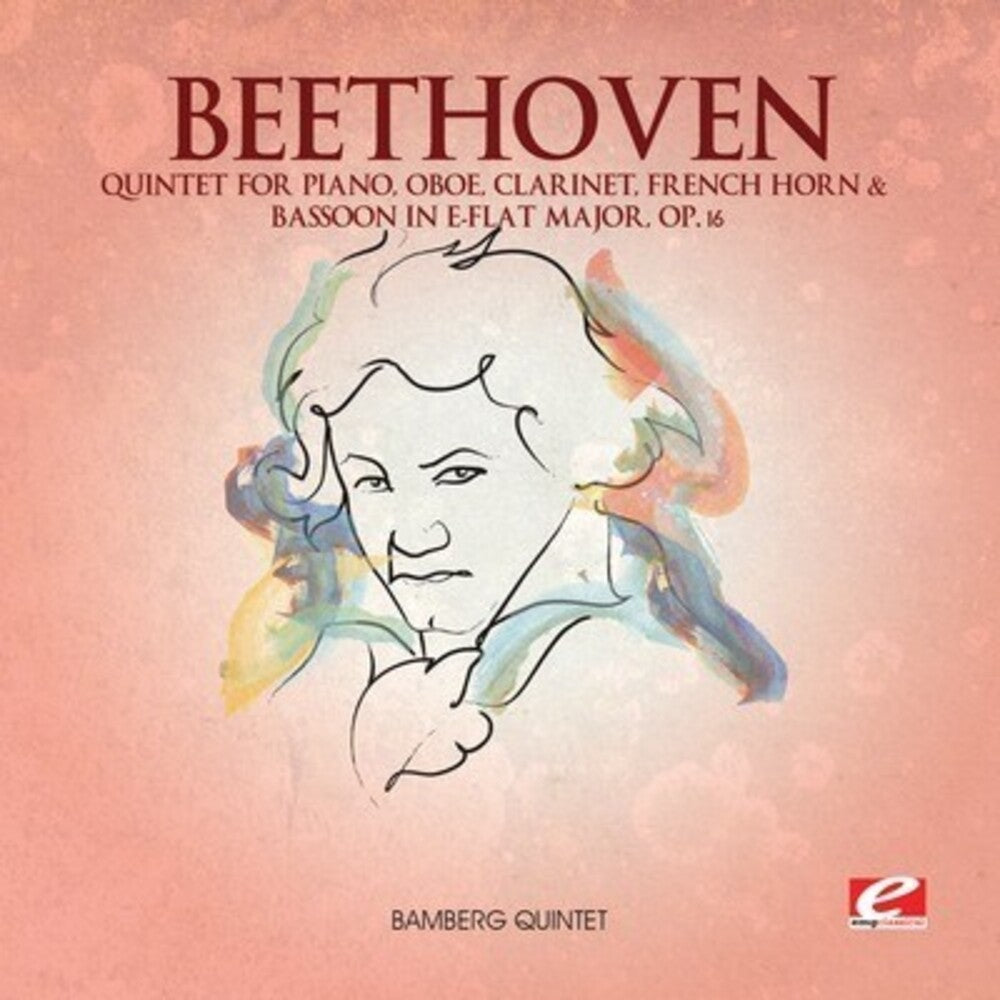 the album cover for Bamberg Quintet - Quintet Piano Oboe Clarinet French Horn & Bassoon