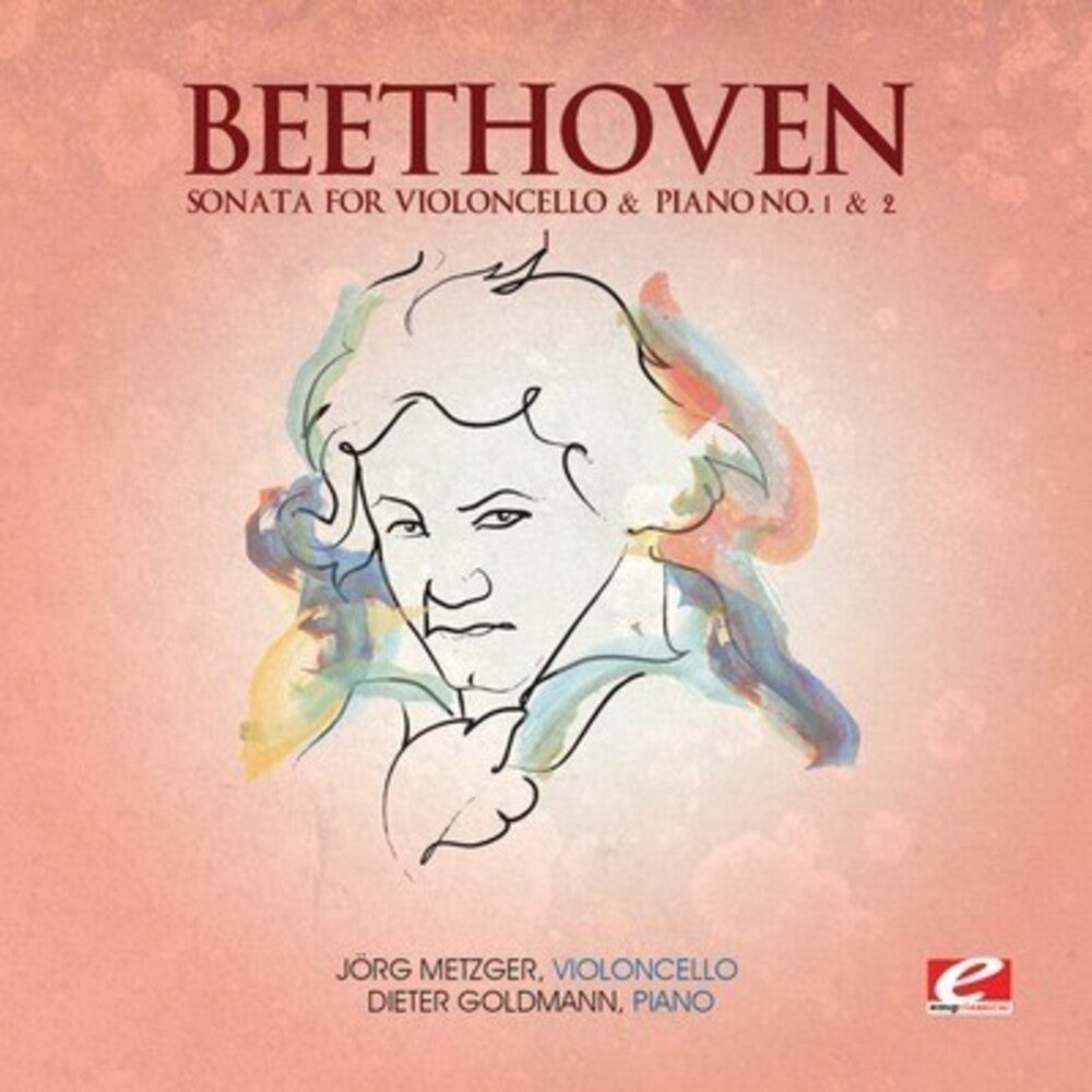 the album cover for Dieter Goldmann - Sonata for Violoncello & Piano 1 & 2