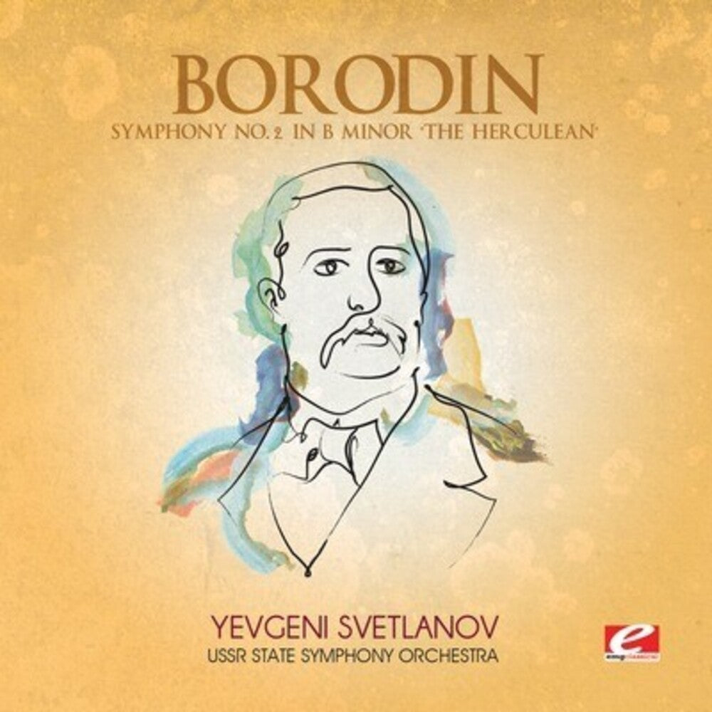 the album cover for USSR State Symphony Orchestra - Symphony 2 in B minor Herculean