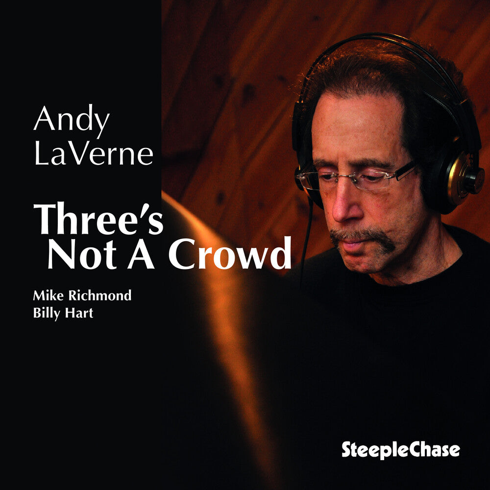 the album cover for Andy Laverne - Three's Not a Crowd