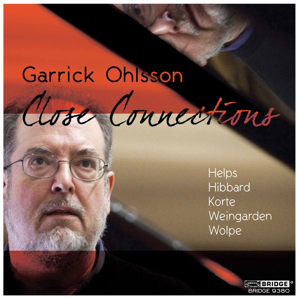 the album cover for GARRICK OHLSSON - Close Connections