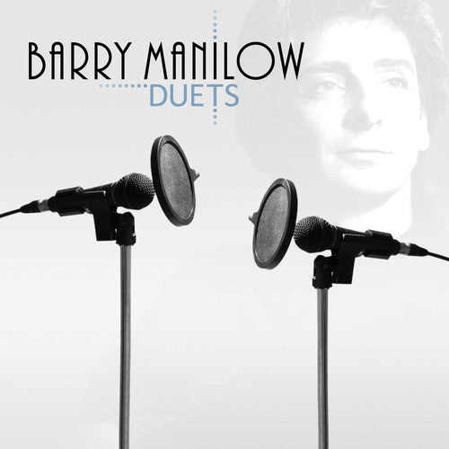 the album cover for Barry Manilow - Duets