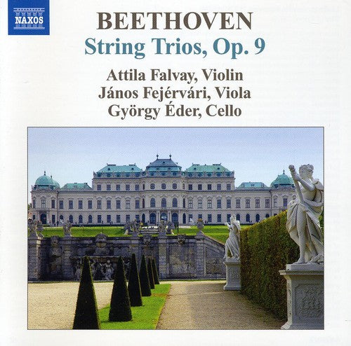 the album cover for Attila Falvay - String Trios 1-3