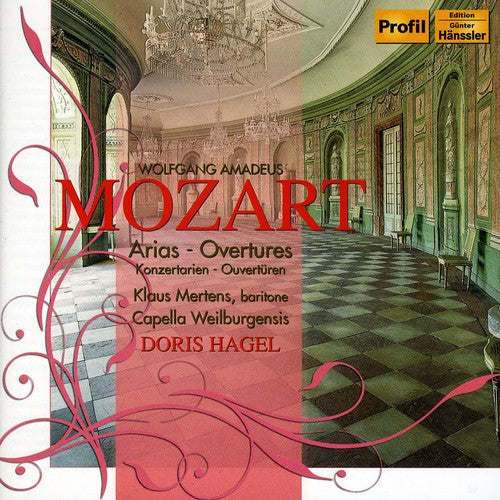 the album cover for W.A. Mozart - Arias & Overtures
