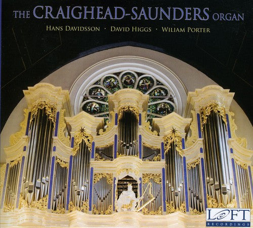 the album cover for DAVID HIGGS - Craighead-Saunders Organ