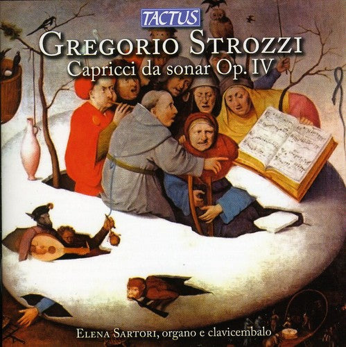 the album cover for Elena Sartori - Capricci Da Sonar Op Iv