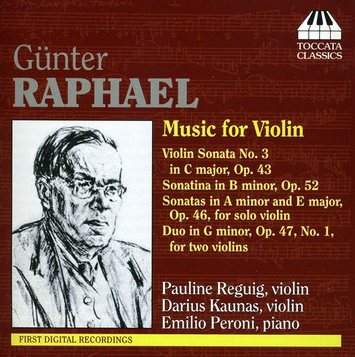 the album cover for Pauline Reguig - Music for Violin