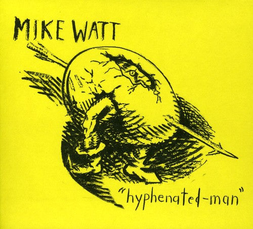 the album cover for Mike Watt - Hyphenated-Man