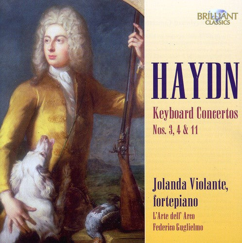 the album cover for J. HAYDN - Piano Concertos