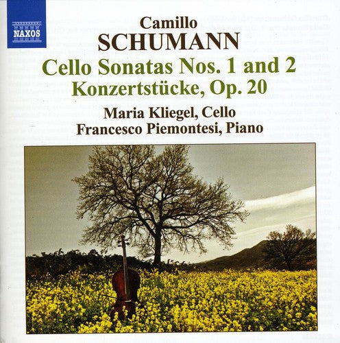 the album cover for MARIA KLIEGEL - Cello Sonatas 1 & 2