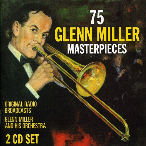 the album cover for Glenn/Orchestra Miller - 75 Glenn Miller Masterpieces