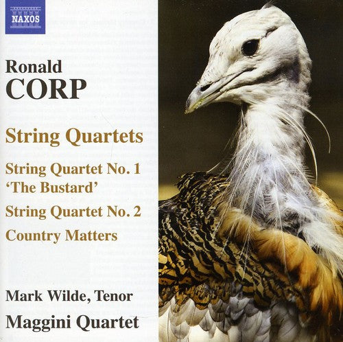 the album cover for R. Corp - String Quartets 1 & 2