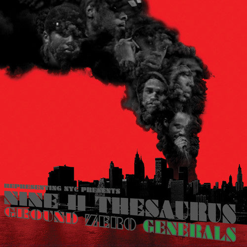 the album cover for Nine 11 Thesaurus - Ground Zero Generals