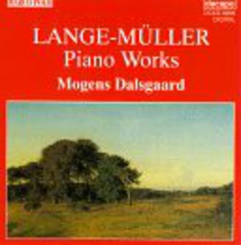 the album cover for P.E. Lange-Mueller - Piano Works