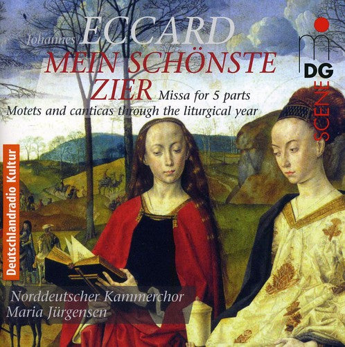 the album cover for Eccard - Eccard : Motets & Canticas in the Litur