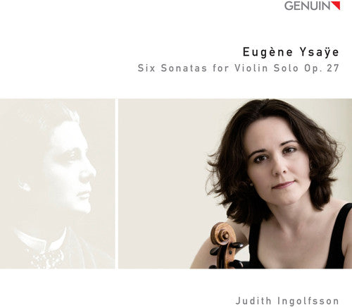 the album cover for JUDITH INGOLFSSON - Six Sonatas for Violin Solo