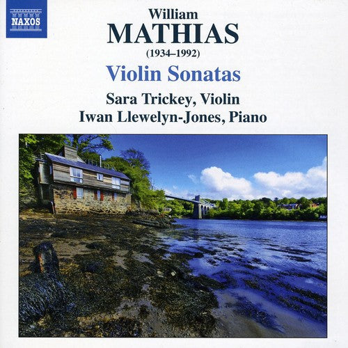 the album cover for Sara Trickey - Violin Sonatas