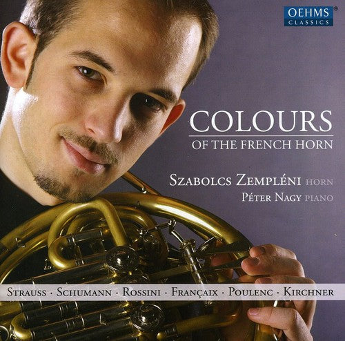 the album cover for Szabolcs Zempleni - Colours of the French Horn