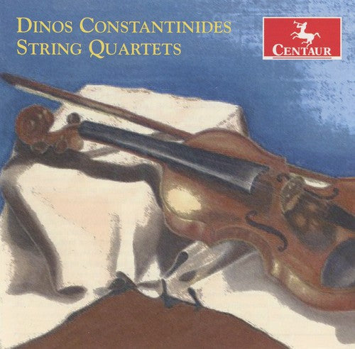 the album cover for Sinfonietta / Valcour / Nevsky - Dinos Constantinides String Quarters