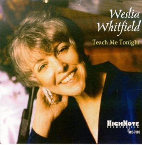 the album cover for Wesla Whitfield - Teach Me Tonight