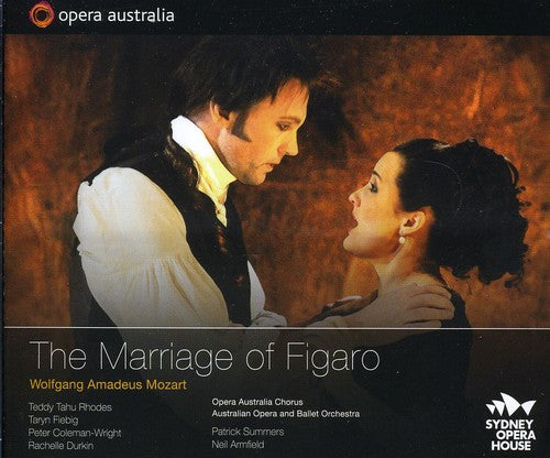 the album cover for Teddy Rhodes Tahu - Marriage of Figaro
