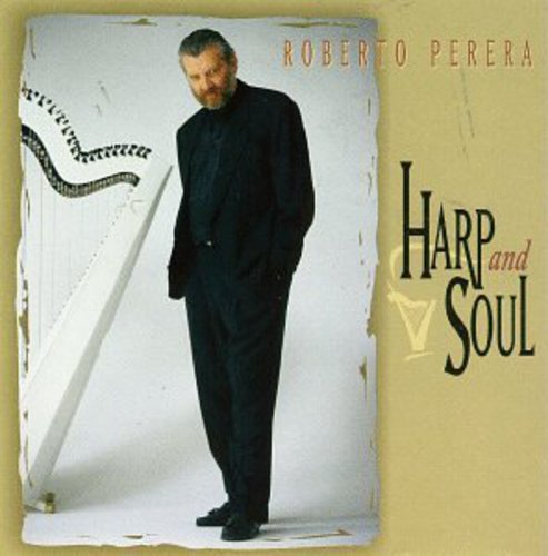 the album cover for Roberto Perera - Harp & Soul