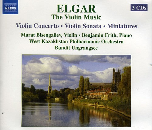 the album cover for Marat Bisengaliev - Violin Music
