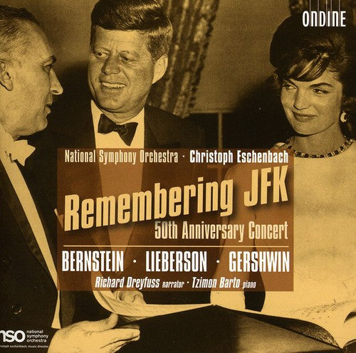 the album cover for Christoph Eschenbach - Remembering JFK - 50th Anniversary Concert
