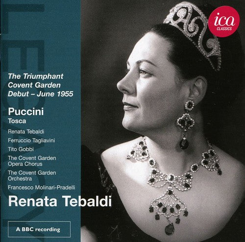 the album cover for Francesco Molinari-Pradelli - Tosca