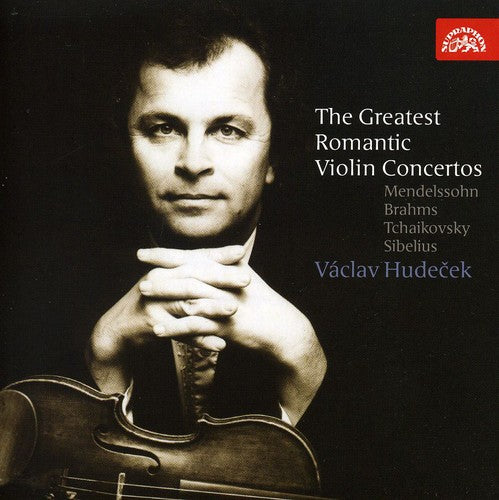 the album cover for Ji?í B?lohlávek - Greatest Romantic Violin Concertos