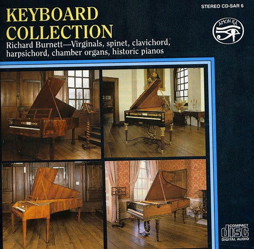 the album cover for Richard Burnett - Keyboard Collection