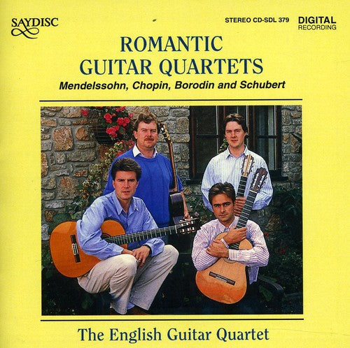 the album cover for The English Guitar Quartet - Romatic Guitar Quartets / Various