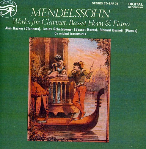 the album cover for Lesley Schatzberger - Works for Clarinet & Piano