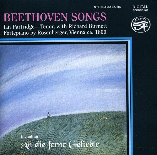 the album cover for Richard Burnett - Beethoven Songs