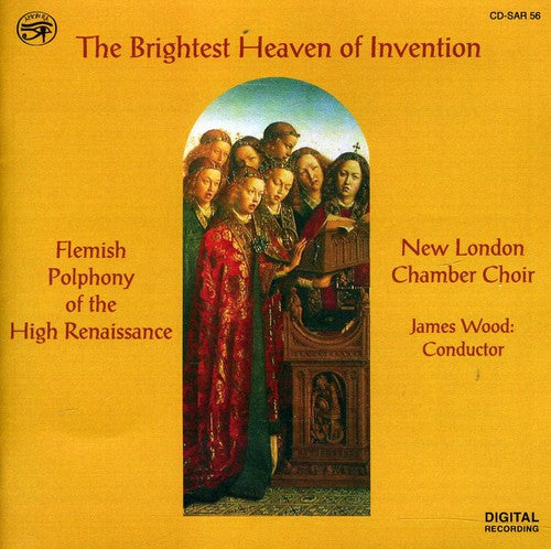 the album cover for New London Chamber Choir - Brightest Heaven of Invention
