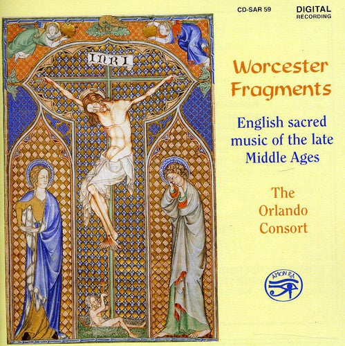the album cover for Orlando Consort - Worcester Fragments